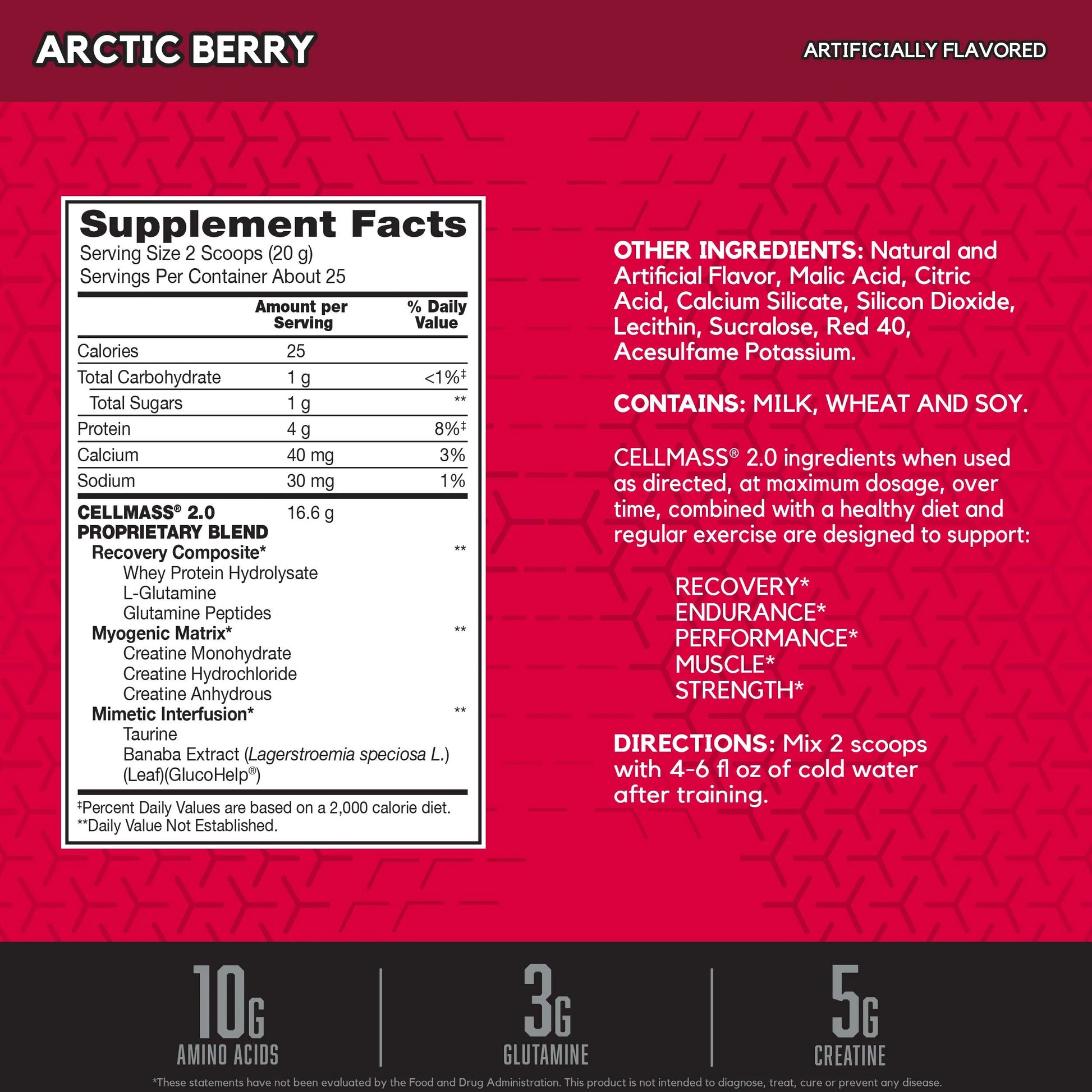 Cellmass 2.0 Arctic Berry by  - 50 Servings