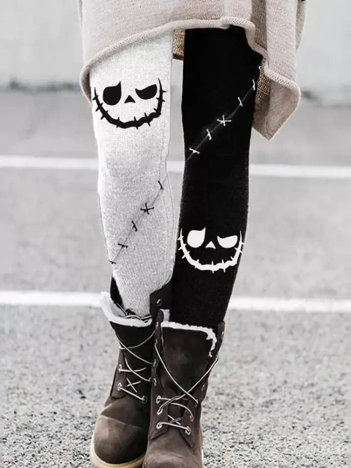 Hawaiian Style 3D Digital Print Leggings for All