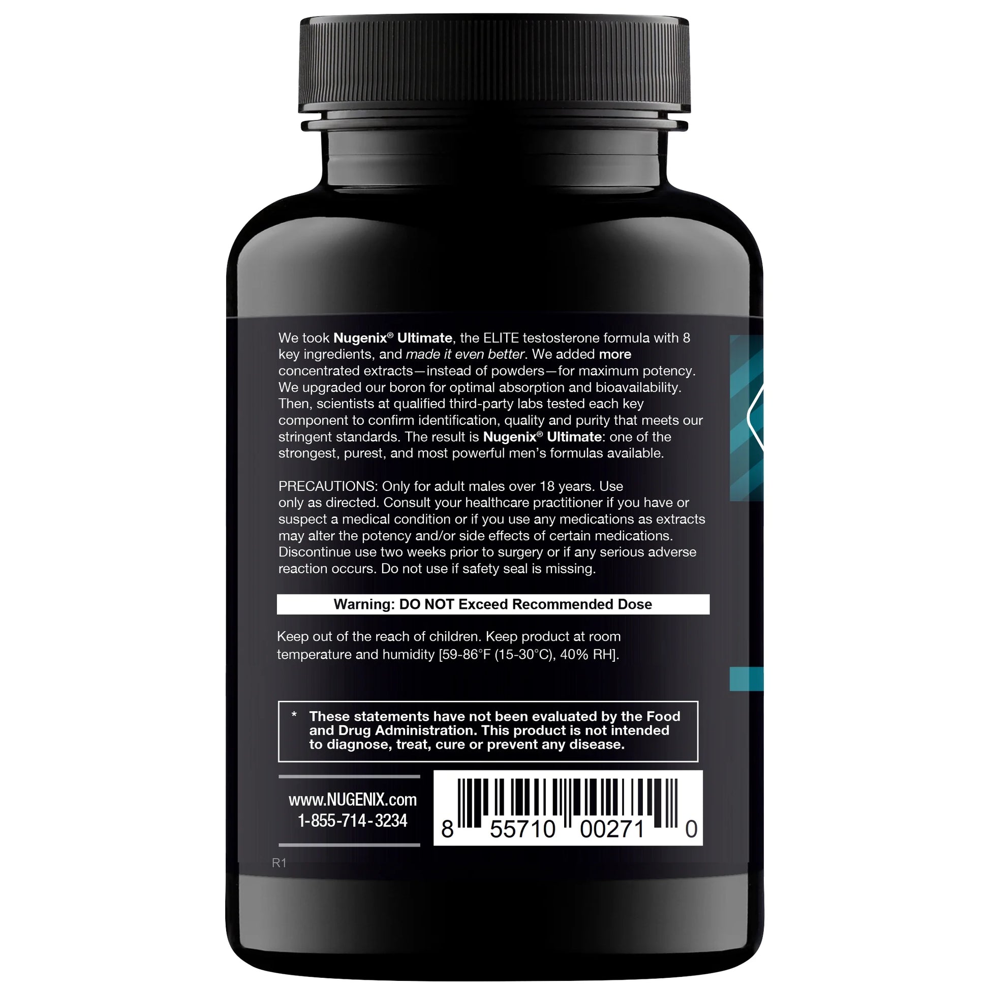 Ultimate Testosterone, Test Booster, 120 Ct