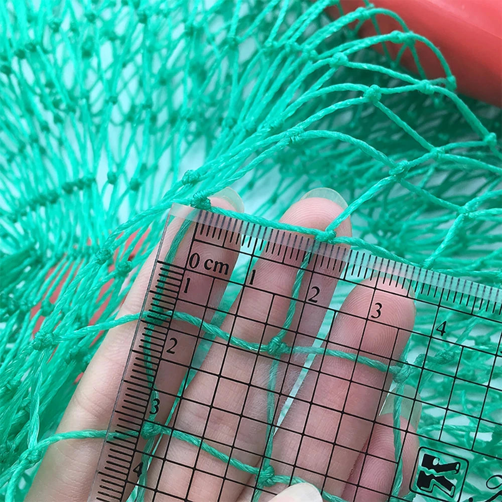 Three Drift Sea Protection Fishing Net Pocket Net Bag Quick Drying Folding Fish Cage Thickened Fish Basket Fishing Accessories