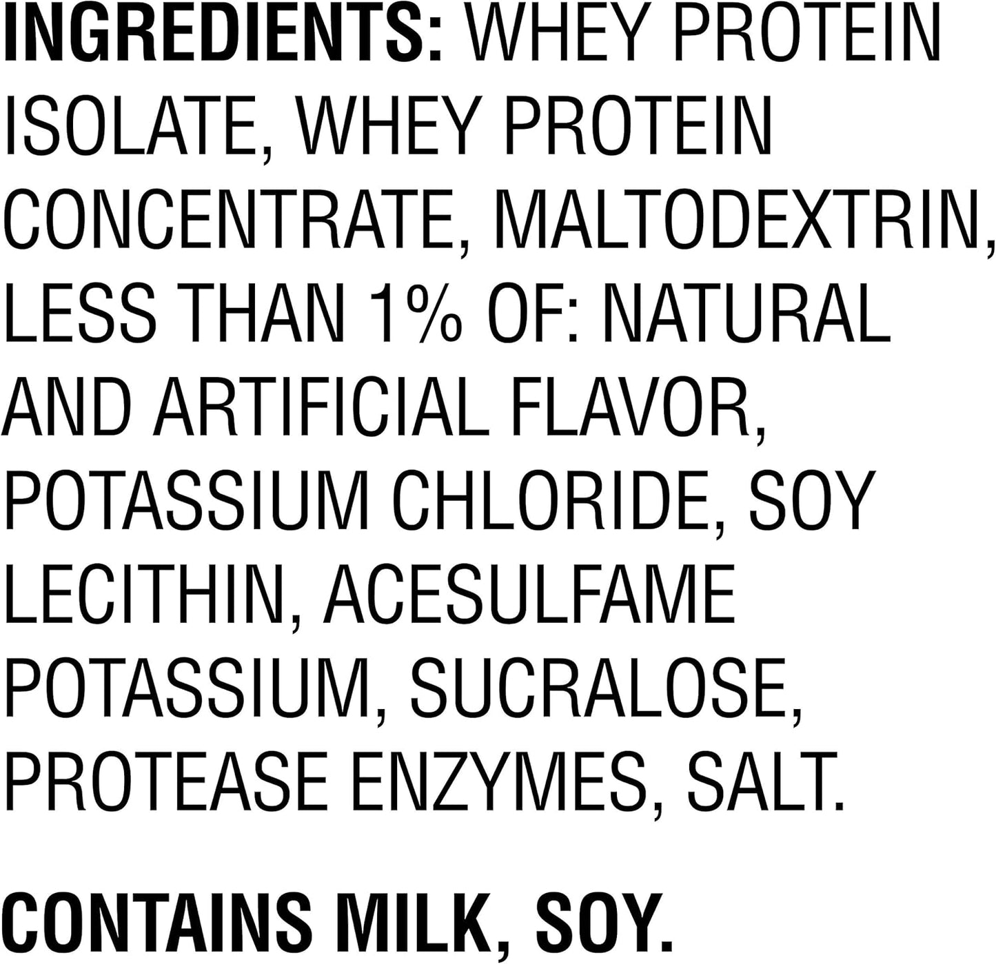 100% Whey Protein Powder, Vanilla, 5 Pound, 68 Servings, 25G Protein, 2G Sugar, Low in Fat, NSF Certified for Sport, Energizing Snack, Workout Recovery, Packaging May Vary