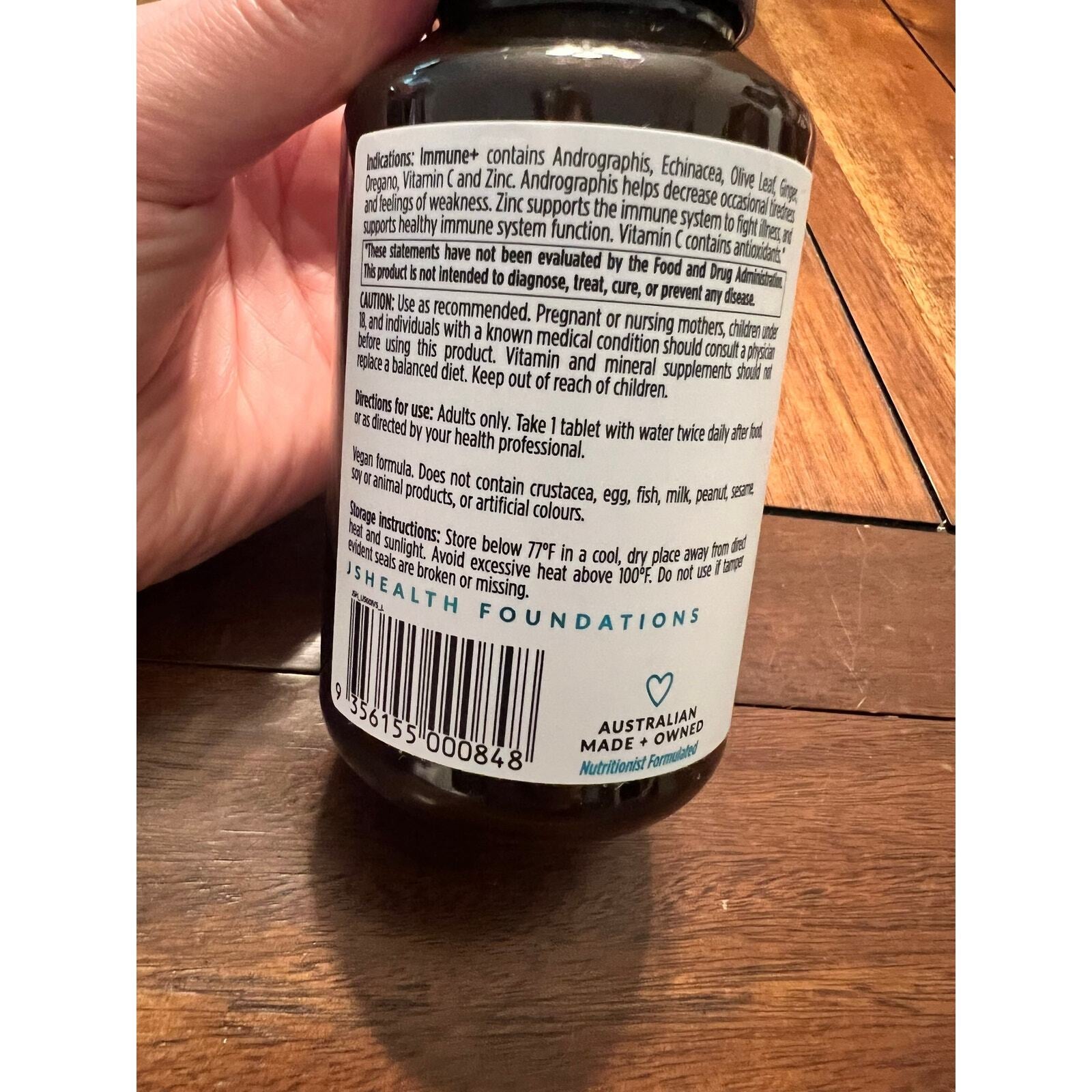 JS Health Immune Support Supplements - Exp 03/2025