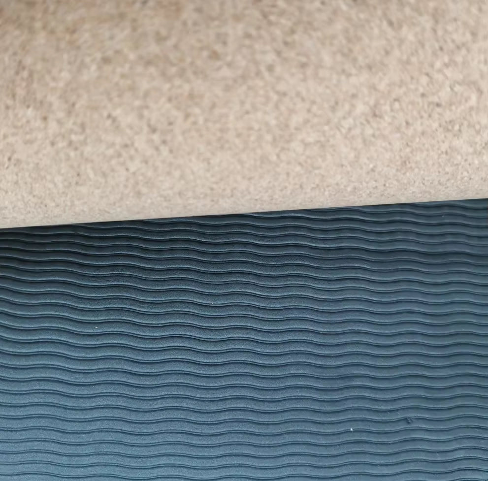 183X61Natural Cork TPE Yoga Mat Fitness Gym Sports Mats Pilates Exercise Pads Non-Slip Yoga Mats 6Mm Absorb Sweat Odorless