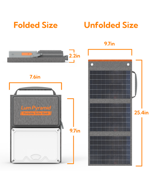 LUM PYRAMID SOLAR GENERATOR