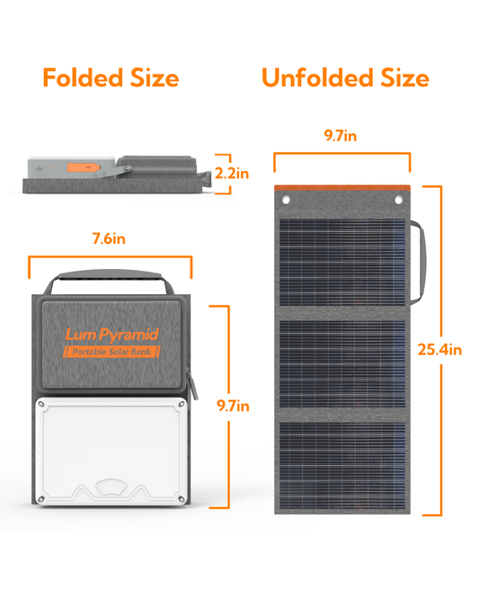 LUM PYRAMID SOLAR GENERATOR