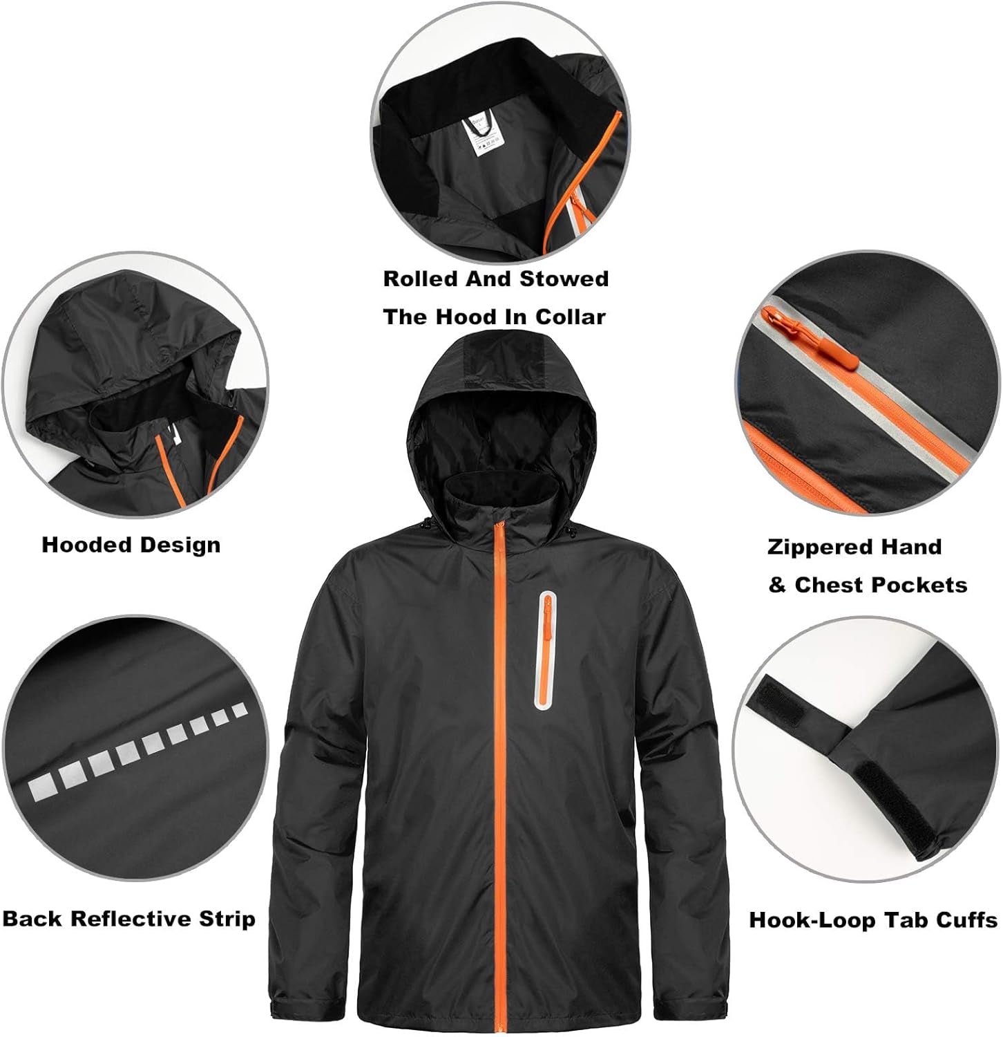 Rain Suits for Man Women Waterproof Lightweight Rain Gear Rain Coats Breathable Jacket Pants for Golf, Fishing,Hiking