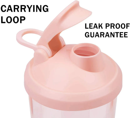 Vortexboost 24 Oz Blender Bottle with Micro USB Charging Cable