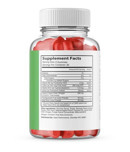 Via Keto Gummies Viaketo Apple Gummies (60 Gummies)