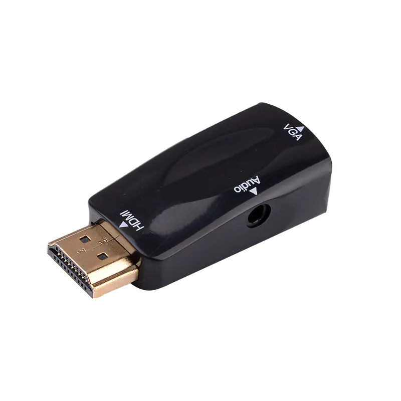 HDMI to VGA Adapter with Audio for Projectors 1080p