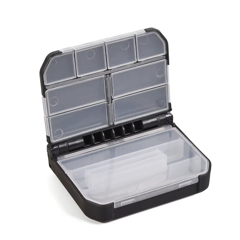 LEO Multi-Compartment Fishing Tackle Box Semi-Automatic Opening Fishing Hook Bite Lead Tool Pin Box Fishing Gear Pesca Fishing
