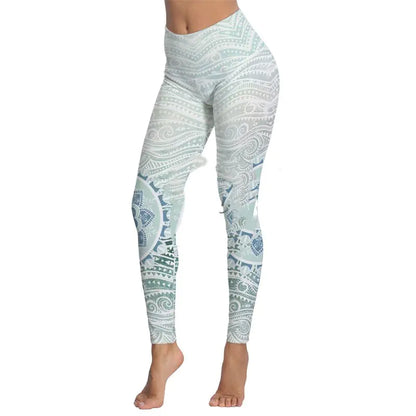 3D Digital Printed Yoga Leggings and Trousers
