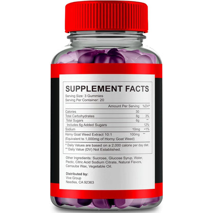 Alpha Bites Gummies, Alphabites Advanced Formula Max Performance Gummies (60 Gummies)