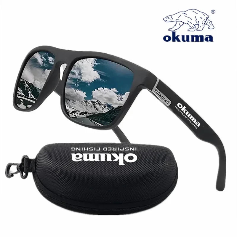 Polarized Sunglasses UV400 for Men and Women Outdoor Hunting, Fishing, Driving Bicycles, Sunglasses Optional Box