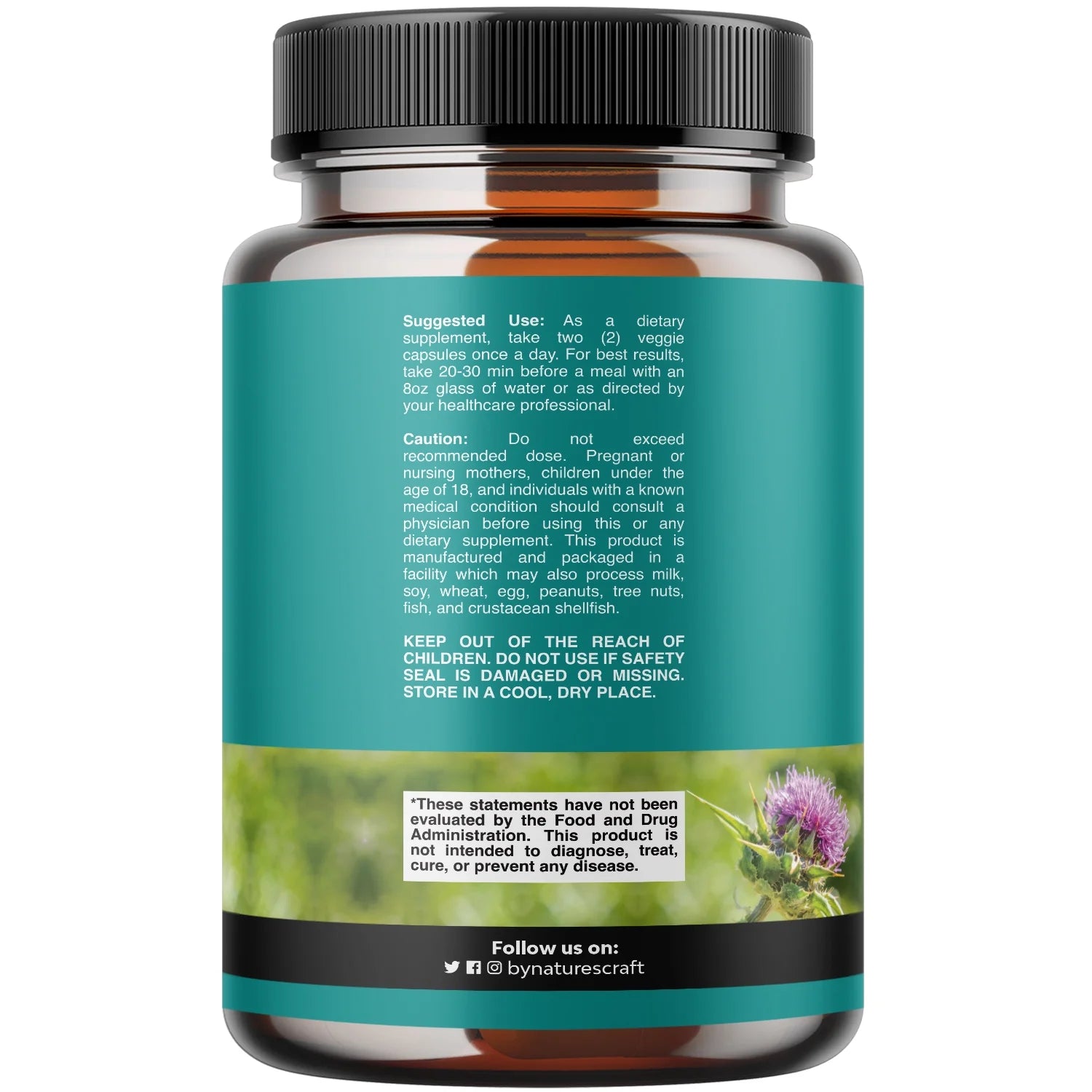 Liver Cleanse Detox & Repair, Liver Support Supplement with Milk Thistle, 180 Capsules