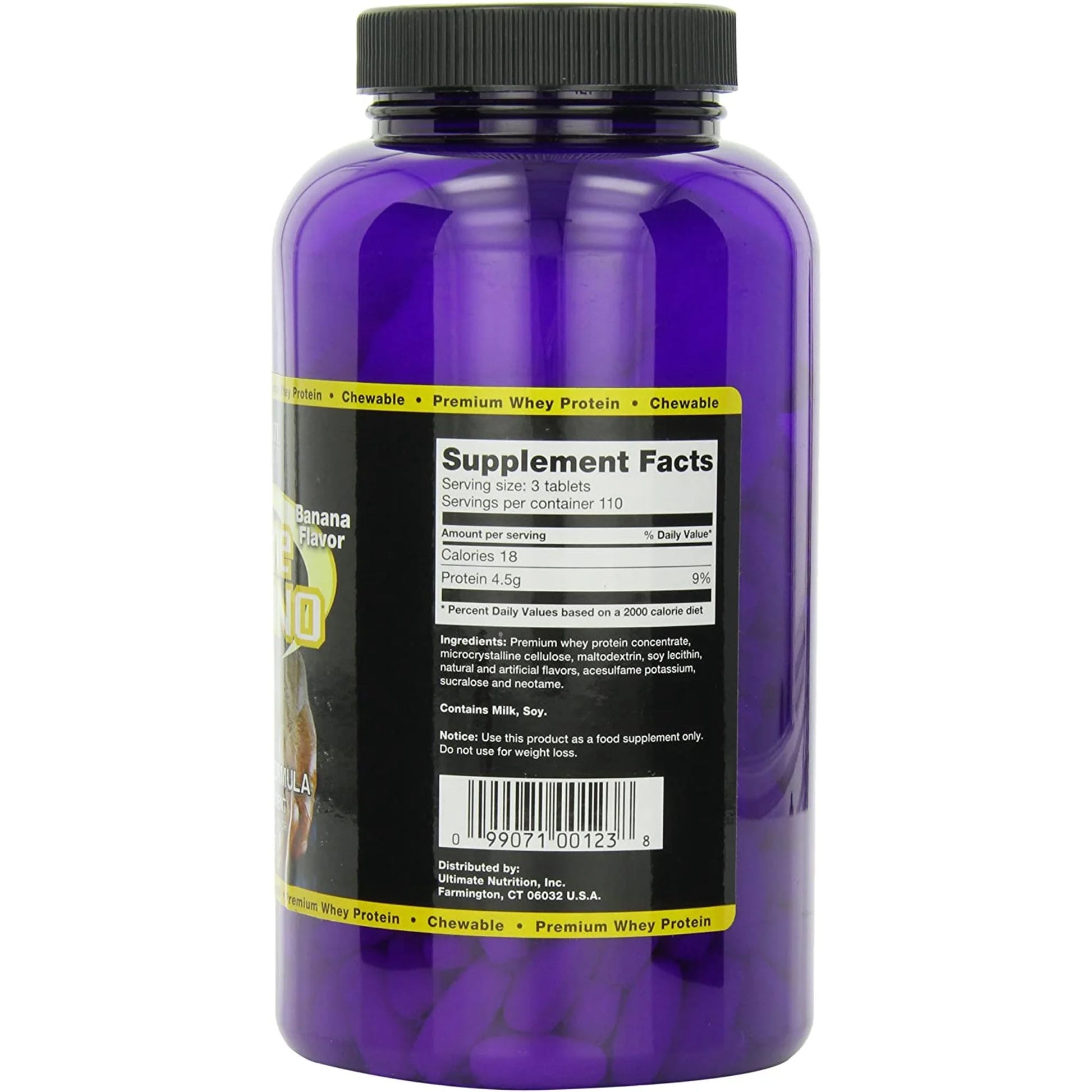 Xtreme Amino Dietary Supplement-Muscle Gainer, Banana, 330 Tablets Pre-Workout
