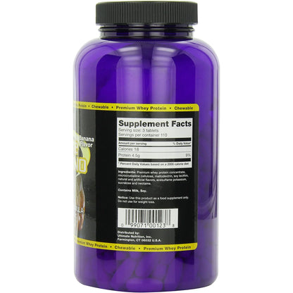Xtreme Amino Dietary Supplement-Muscle Gainer, Banana, 330 Tablets Pre-Workout