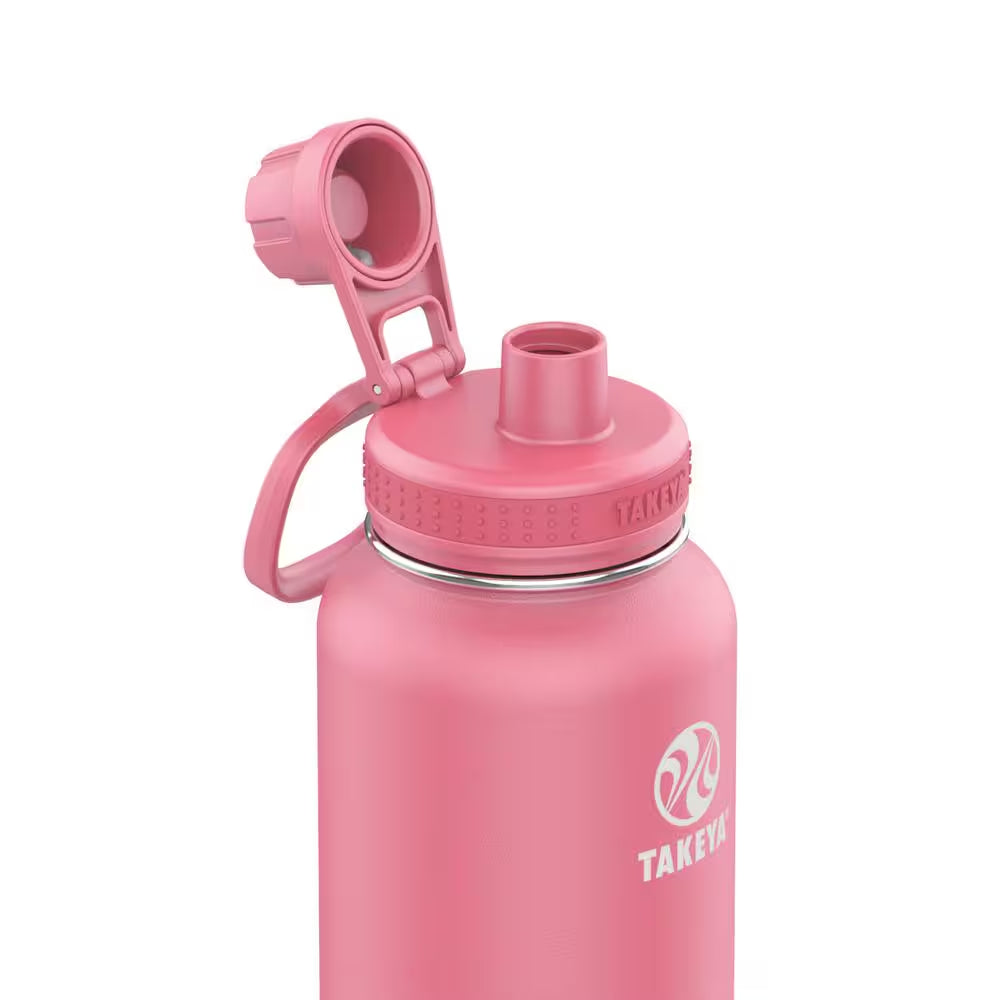 Actives 32 Oz. Stainless Steel Sport Bottle Pink Mimosa