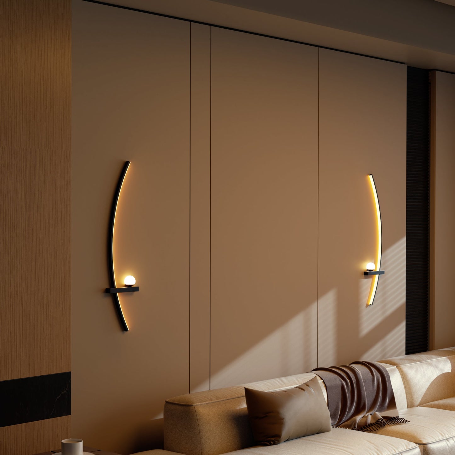 2Pack Bedside Wall Lamp