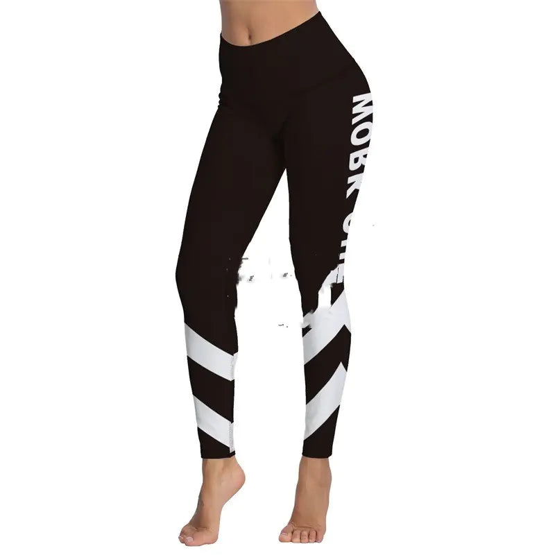 3D Digital Printed Yoga Leggings and Trousers
