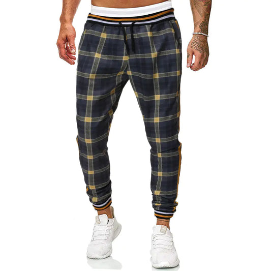 3D Digital Print Casual Tether Belt Pants