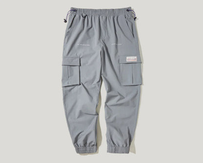 Men's Printed 3D Pocket Jogger Windbreaker Pants