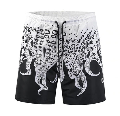 3D Printed Shark and Octopus Swim Trunks