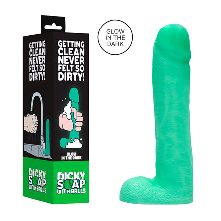 Shots S-Line Glow in the Dark Dicky Soap With Balls-0