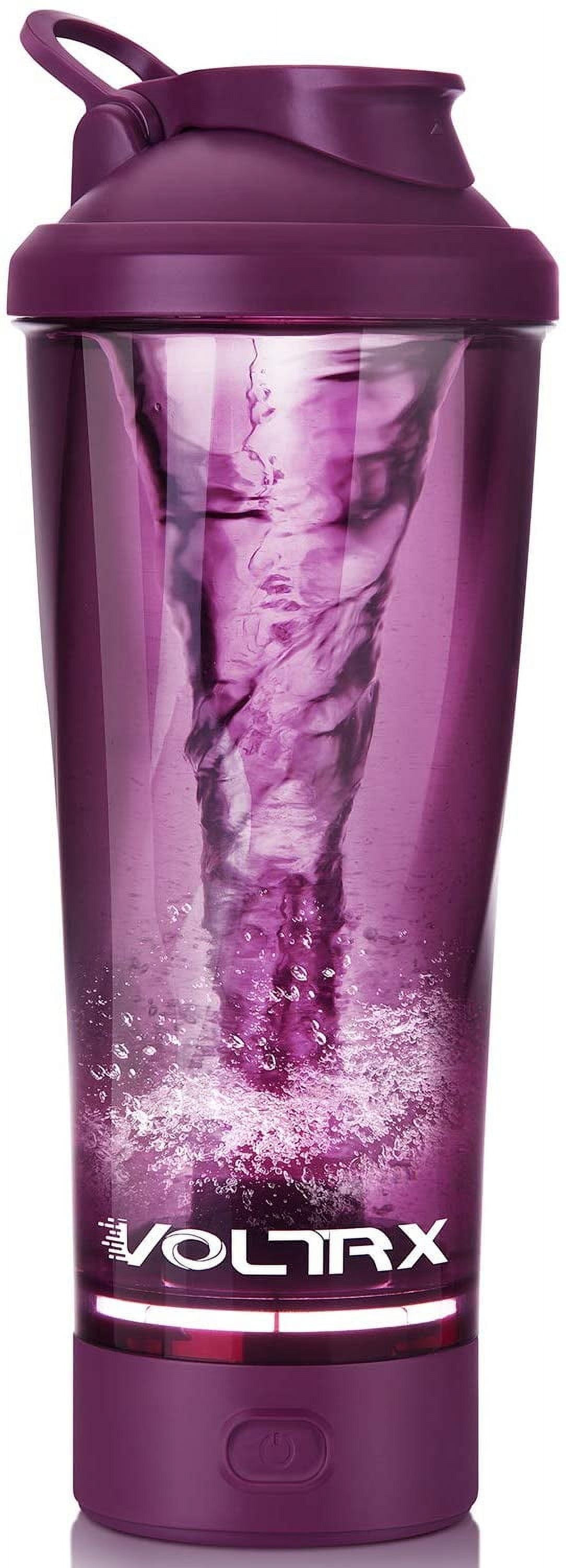 Vortexboost 24 Oz Blender Bottle with Micro USB Charging Cable