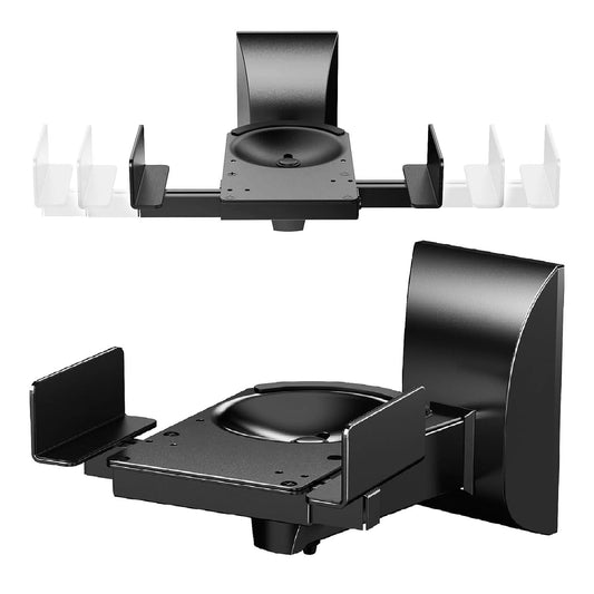 5Core Speaker Wall Mount Adjustable Swivel 15 Inch Space Bookshelf Brackets Pair-0