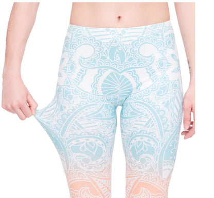 3D Digital Print Women's Capri Leggings