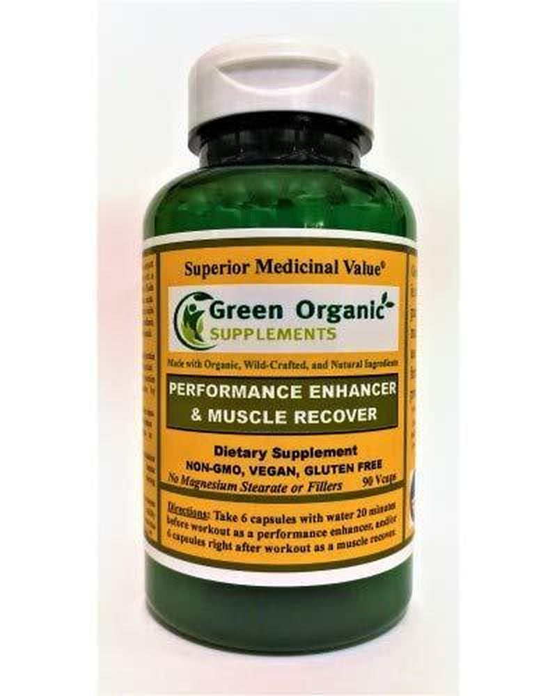 Green Organic Supplements' Muscle Recover & Performance Enhancer
