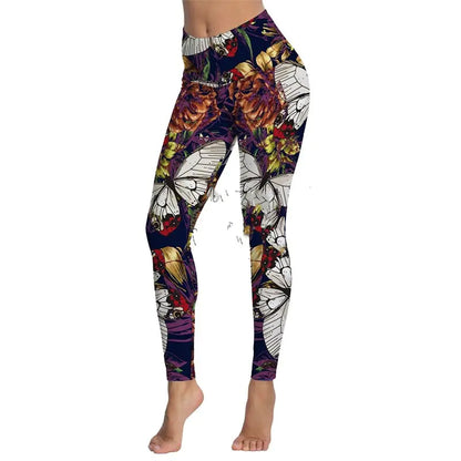 3D Digital Printed Yoga Leggings and Trousers