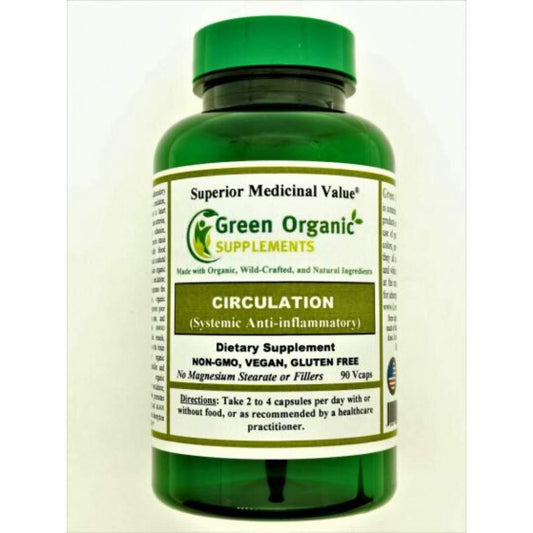 Green Organic Supplements Circulation, Systemic Antiinflammato