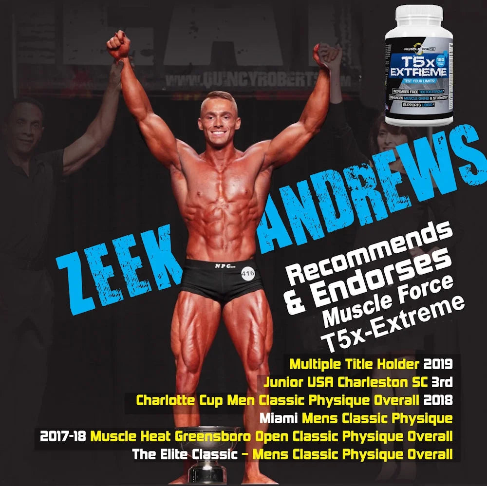Two Pack - T5X Extreme Testosterone Booster for Men Sexual Potency Increase Testosterone 30% 360 Capsules
