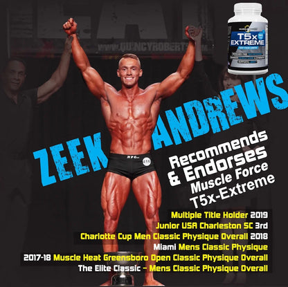 Two Pack - T5X Extreme Testosterone Booster for Men Sexual Potency Increase Testosterone 30% 360 Capsules