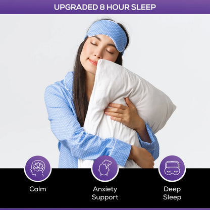 8-Hour Sleep Vegan Mineral Supplements 120 Count Natural Relaxation
