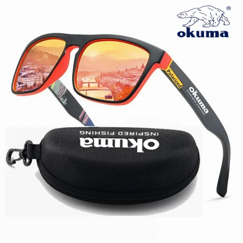 Polarized Sunglasses UV400 for Men and Women Outdoor Hunting, Fishing, Driving Bicycles, Sunglasses Optional Box