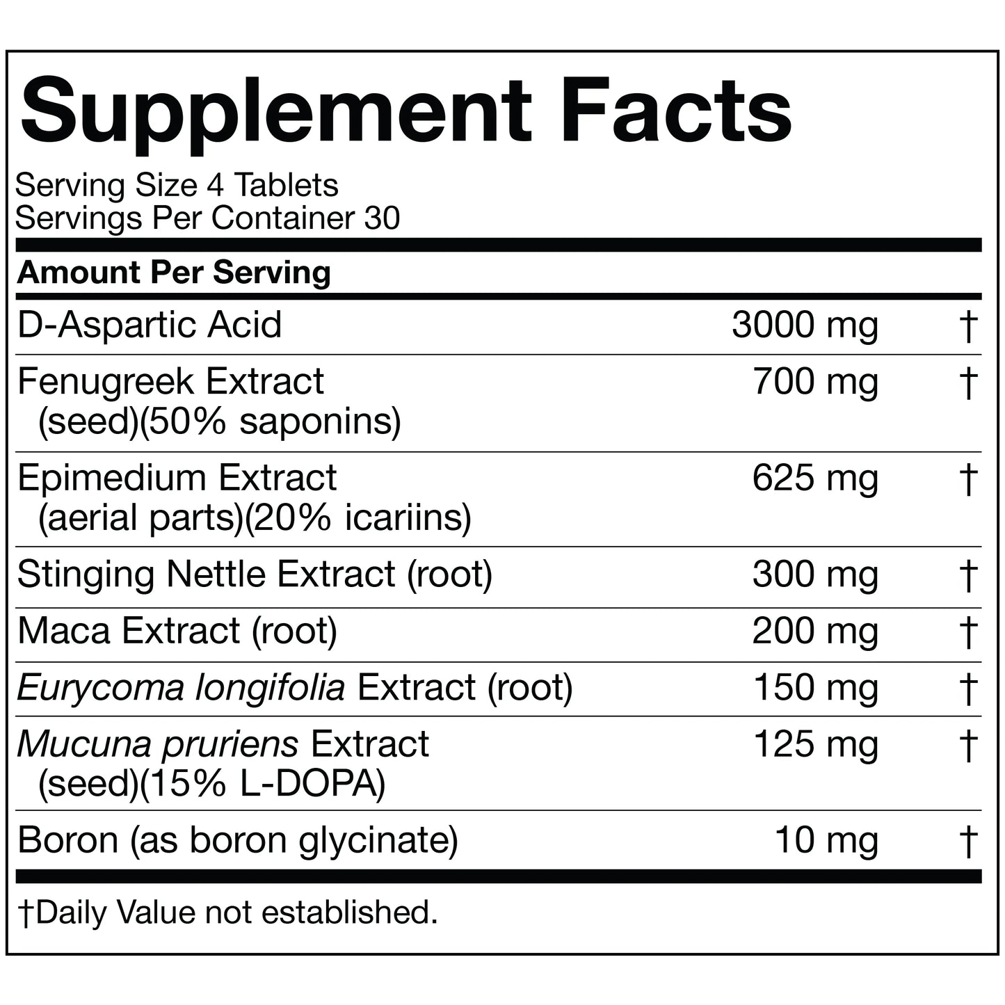 Ultimate Testosterone, Test Booster, 120 Ct