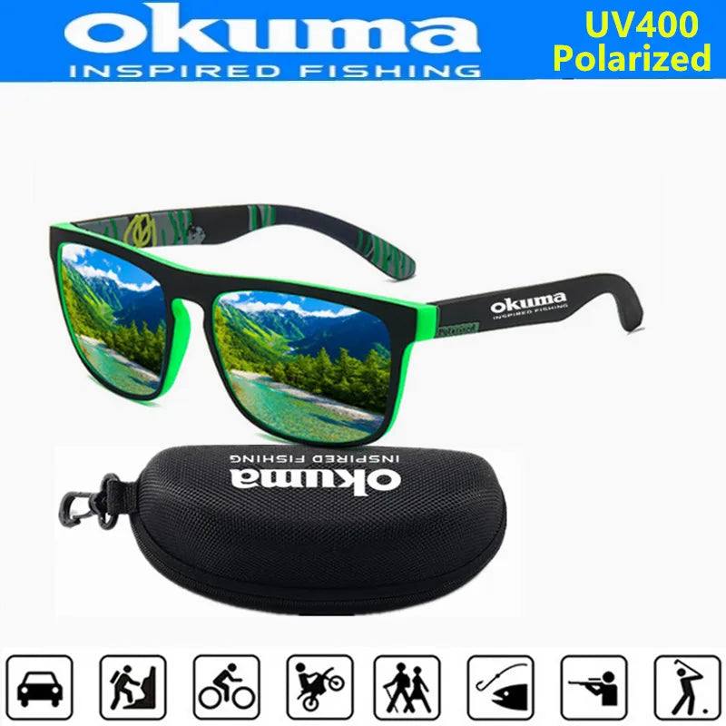Polarized Sunglasses UV400 for Men and Women Outdoor Hunting, Fishing, Driving Bicycles, Sunglasses Optional Box