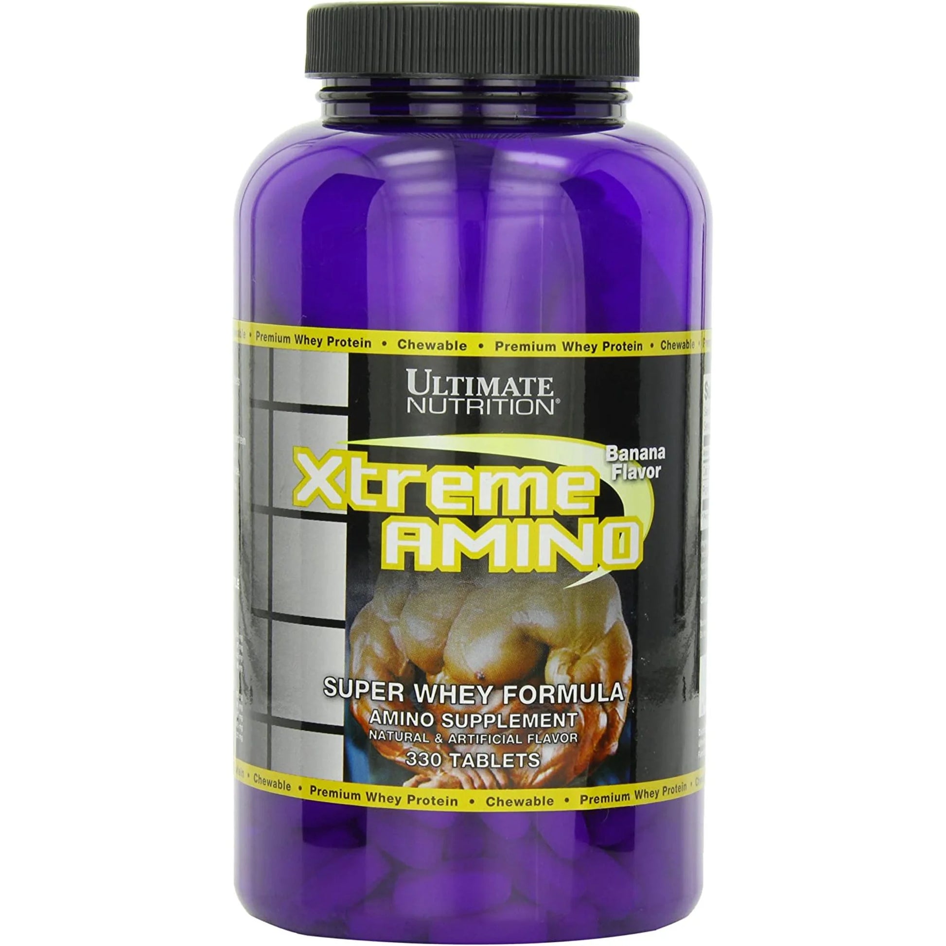 Xtreme Amino Dietary Supplement-Muscle Gainer, Banana, 330 Tablets Pre-Workout