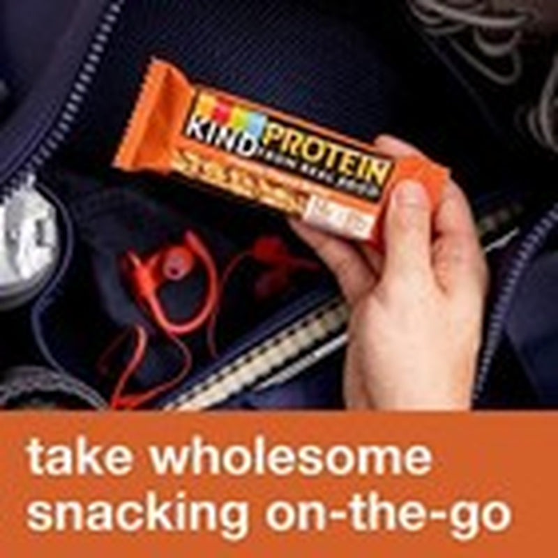 KIND Protein Bars Crunchy Peanut Butter 12 Count Gluten Free Plant Protein