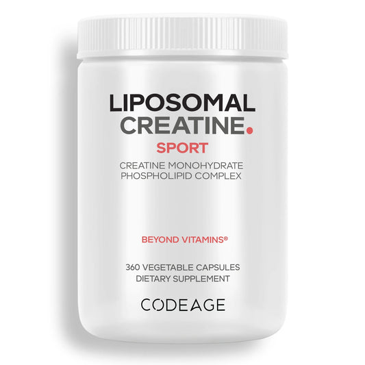Liposomal Creatine Monohydrate Capsules, Micronized Creatine 2500Mg Sports Nutrition, 360 Ct
