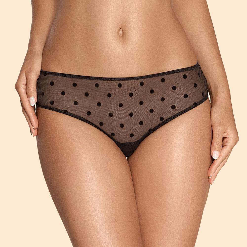 Ajour Capriccio Sheer Polka Dot Bikini Panty