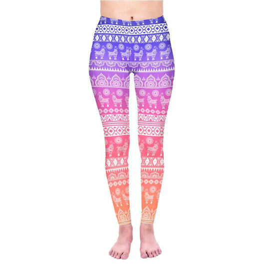 3D Digital Print Alpaca Bodysuit for Women