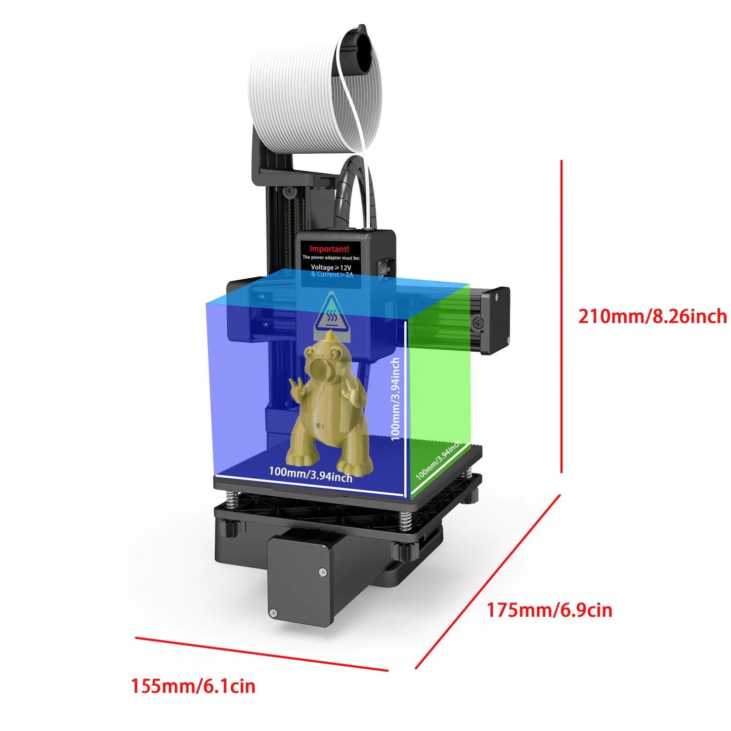 EasyThreed K10 Entry 3D Printer