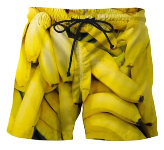 Men's 3D Digital Printing Fashion Shorts