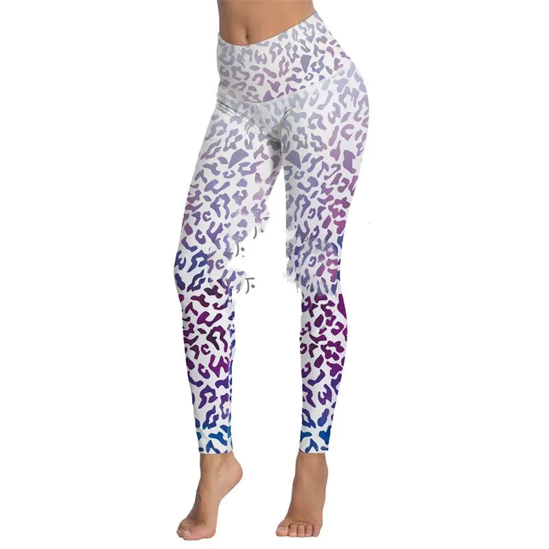 3D Digital Printed Yoga Leggings and Trousers