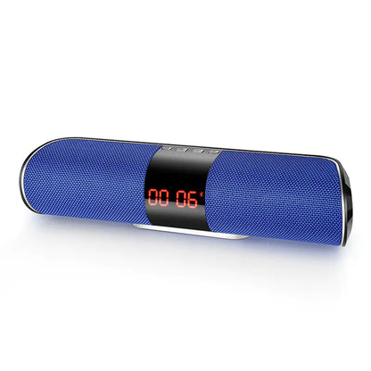 Portable Bluetooth Speaker with 3D Surround Sound