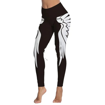 3D Digital Printed Yoga Leggings and Trousers