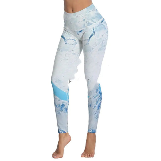 3D Digital Printed Yoga Leggings and Trousers